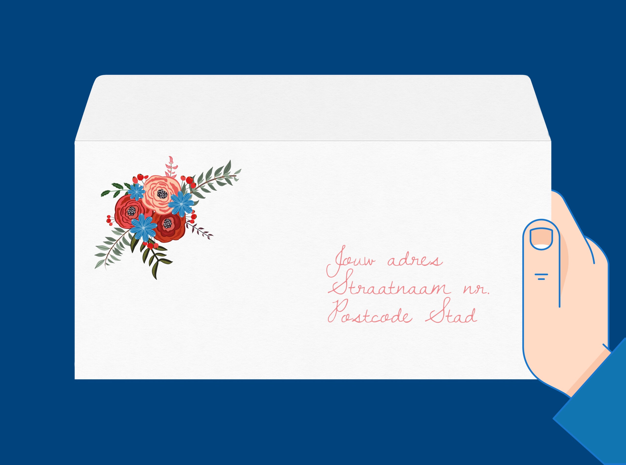 Personalisatie met adressen Drukkerij Alfabet Gent